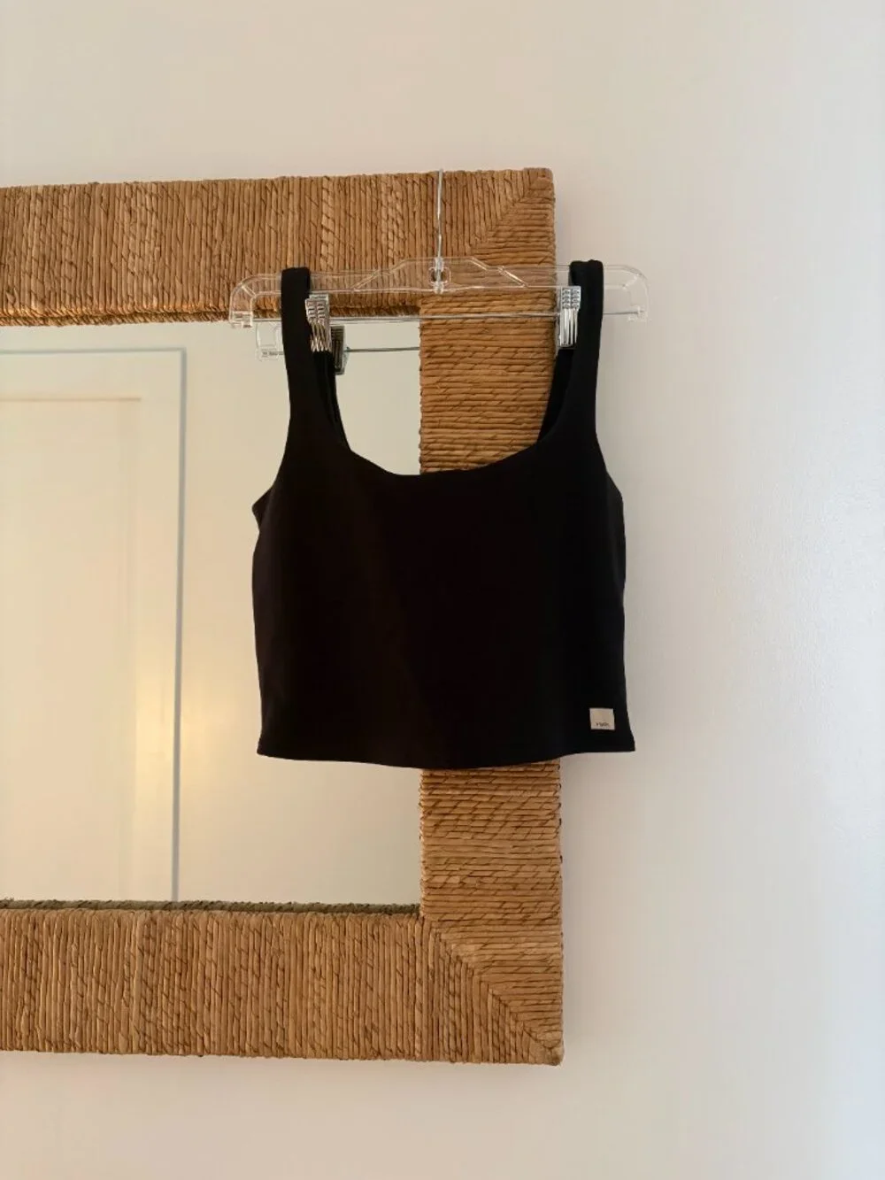 Vuori AllTheForm Support Tank, Black - Size S - Picture 3 of 5